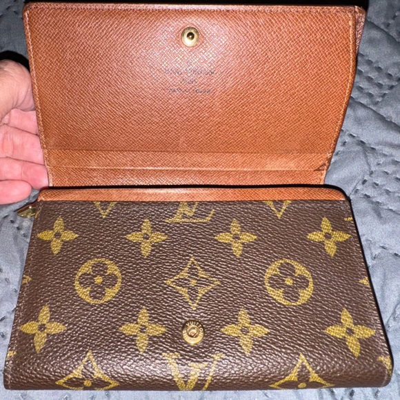 Auth Louis Vuitton Port Monnaie Tresor L-shaped Zipper Wallet Monogram Folding - Picture 2 of 9